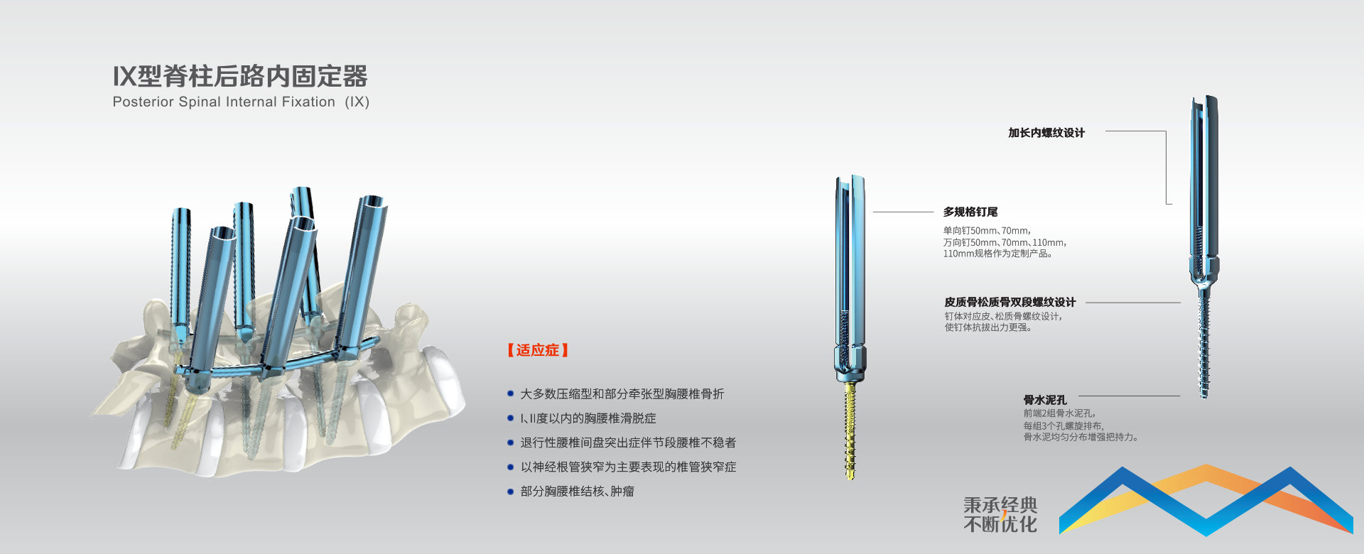 IX型脊柱内固定器